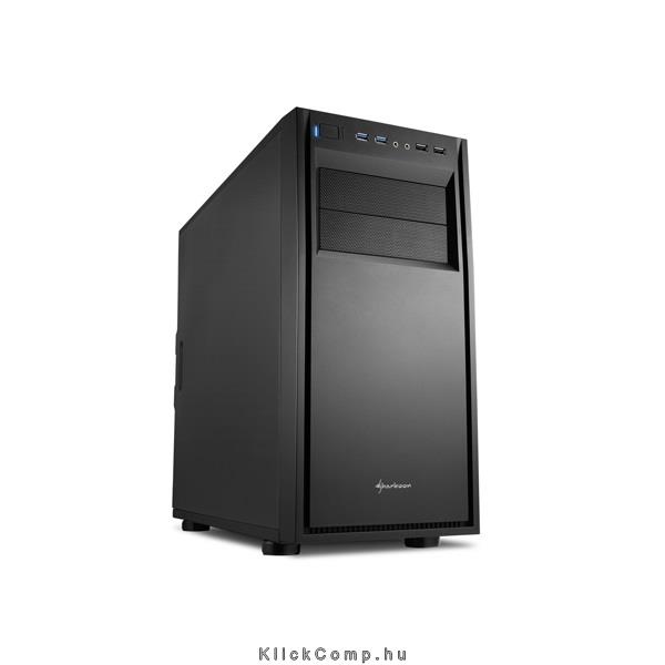 Eladó Már csak volt!!! Számítógépház ATX,mATX; ITX alsó táp Sharkoon S28 Value - olcsó, Új Eladó Már csak volt!!! - Miskolc ( Borsod-Abaúj-Zemplén ) fotó