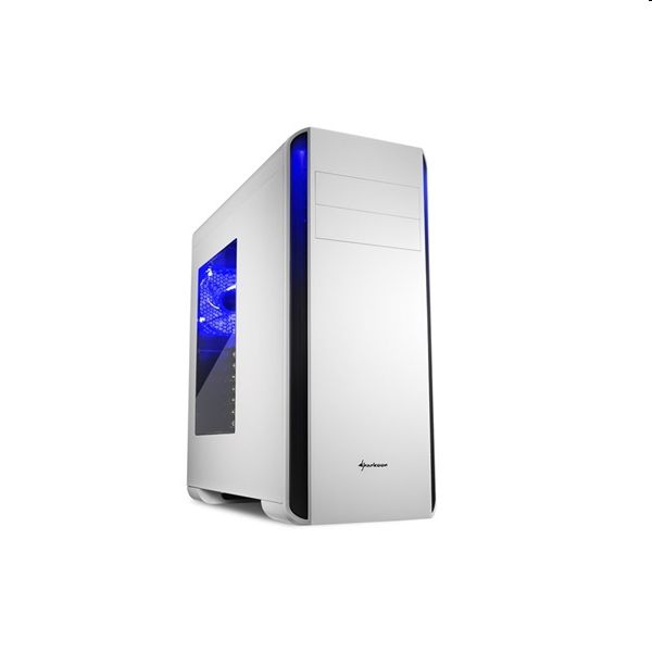 Eladó Már csak volt!!! Számítógépház ATX mATX mITX Sharkoon BW9000-W fehér ablakos alsó táp - olcsó, Új Eladó Már csak volt!!! - Miskolc ( Borsod-Abaúj-Zemplén ) fotó