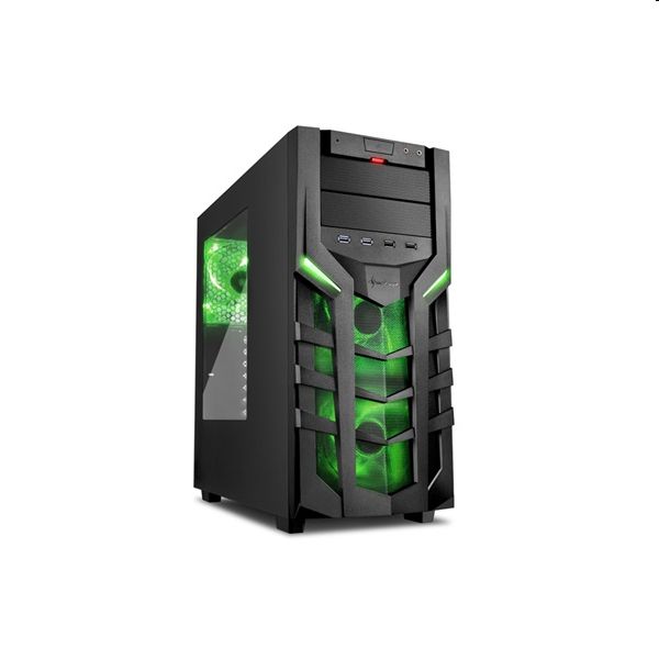 Eladó Már csak volt!!! Számítógépház ATX mATX mITX ablakos alsó táp 3x140mm 2xUSB3.0 Plus 2xUSB2.0 Shar - olcsó, Új Eladó Már csak volt!!! - Miskolc ( Borsod-Abaúj-Zemplén ) fotó