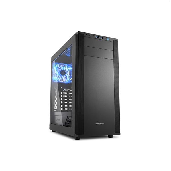 Eladó Már csak volt!!! Számítógépház ATX mATX mITX Sharkoon M25-W 7.1 fekete ablakos alsó táp - olcsó, Új Eladó Már csak volt!!! - Miskolc ( Borsod-Abaúj-Zemplén ) fotó