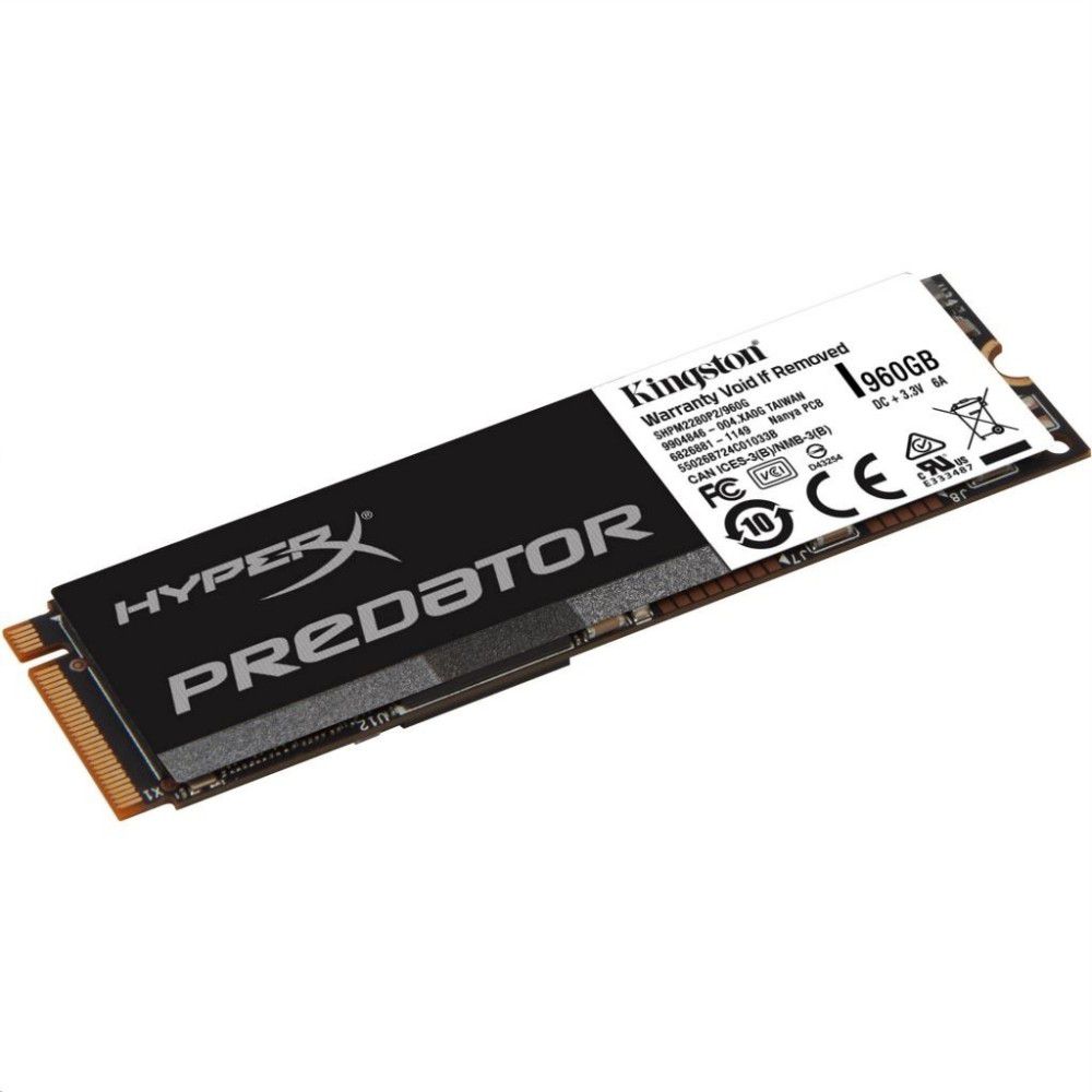 Eladó Már csak volt!!! 960GB SSD M.2 2280 Kingston HyperX Predator SHPM2280P2 960G - olcsó, Új Eladó Már csak volt!!! - Miskolc ( Borsod-Abaúj-Zemplén ) fotó