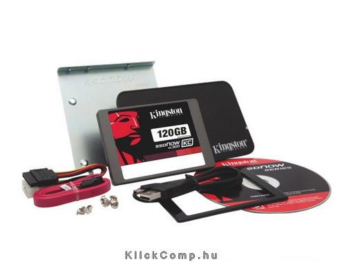 Eladó Már csak volt!!! 120GB SSD SATA3 2,5" 7mm KINGSTON SKC300S3B7A 120G Upgrade Kit - olcsó, Új Eladó Már csak volt!!! - Miskolc ( Borsod-Abaúj-Zemplén ) fotó