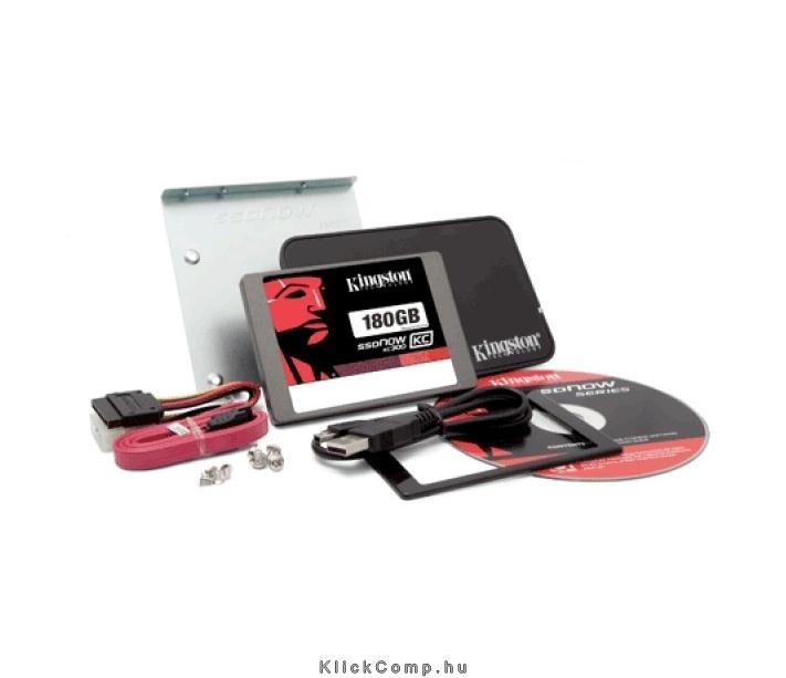 Eladó Már csak volt!!! 180GB SSD SATA3 2,5" 7mm KINGSTON SKC300S3B7A 180G Upgrade Kit - olcsó, Új Eladó Már csak volt!!! - Miskolc ( Borsod-Abaúj-Zemplén ) fotó