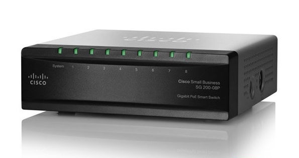 Eladó Már csak volt!!! Cisco SG200-08P 8 LAN 10 100 1000Mbps Smart menedzselhető PoE switch - olcsó, Új Eladó Már csak volt!!! - Miskolc ( Borsod-Abaúj-Zemplén ) fotó