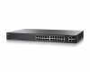 Eladó Már csak volt!!! Cisco SG200-26P 24 LAN 10 100 1000Mbps, 2 miniGBIC Smart menedzselhető PoE switc - olcsó, Új Eladó Már csak volt!!! - Miskolc ( Borsod-Abaúj-Zemplén ) fotó 1