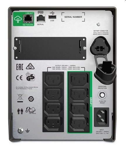Eladó Szünetmentes tápegység 1500VA APC Smart-UPS LCD 230V with SmartConnect - olcsó, Új Eladó - Miskolc ( Borsod-Abaúj-Zemplén ) fotó