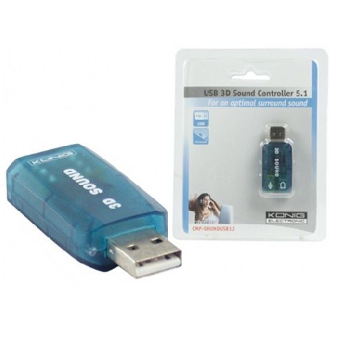 Eladó Már csak volt!!! König (3D) USB hangvezérlő - olcsó, Új Eladó Már csak volt!!! - Miskolc ( Borsod-Abaúj-Zemplén ) fotó