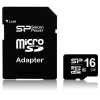 16GB SD MicroSD kártya Class10 Plus adapter Silicon Power