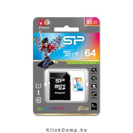 Eladó Már csak volt!!! Memória-kártya 64GB microSDXC UHS-1 adapterrel Silicon Power Elite - olcsó, Új Eladó Már csak volt!!! - Miskolc ( Borsod-Abaúj-Zemplén ) fotó