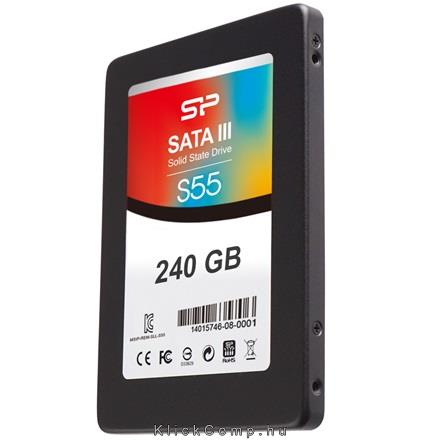 Eladó 240GB SSD SATA3 Silicon Power S55 - olcsó, Új Eladó - Miskolc ( Borsod-Abaúj-Zemplén ) fotó