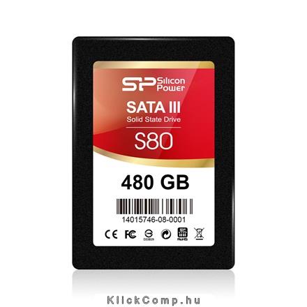Eladó Már csak volt!!! 480GB SSD 2,5" Silicon Power S80 Black for GAMING - olcsó, Új Eladó Már csak volt!!! - Miskolc ( Borsod-Abaúj-Zemplén ) fotó