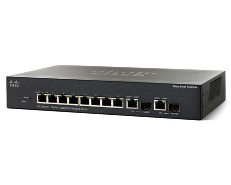 Eladó Már csak volt!!! Cisco SG300-10P 8 LAN 10 100 1000Mbps, 2 miniGBIC menedzselhető rack switch - olcsó, Új Eladó Már csak volt!!! - Miskolc ( Borsod-Abaúj-Zemplén ) fotó