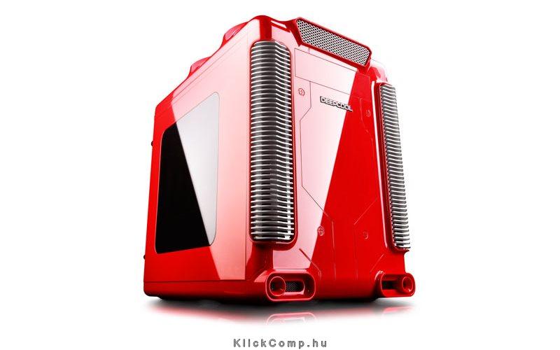 Eladó Már csak volt!!! Számítógépház MicroATX 2xUSB3.0 2xUSB2.0 DEEPCOOL STEAM CASTLE RED piros fekete - olcsó, Új Eladó Már csak volt!!! - Miskolc ( Borsod-Abaúj-Zemplén ) fotó