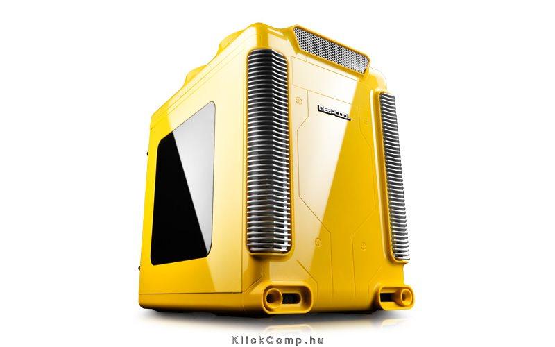 Eladó Már csak volt!!! Számítógépház mATX 2xUSB3.0 2xUSB2.0 DEEPCOOL STEAM CASTLE YELLOW sárga fekete b - olcsó, Új Eladó Már csak volt!!! - Miskolc ( Borsod-Abaúj-Zemplén ) fotó