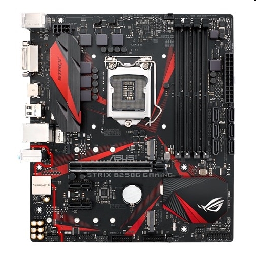 Eladó Már csak volt!!! B250G alaplap LGA1151 ASUS STRIX B250G GAMING - olcsó, Új Eladó Már csak volt!!! - Miskolc ( Borsod-Abaúj-Zemplén ) fotó
