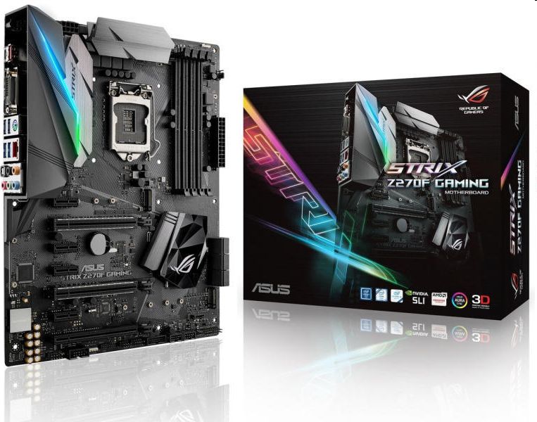 Eladó Már csak volt!!! Z270 alaplap s1151 Asus STRIX Z270F GAMING - olcsó, Új Eladó Már csak volt!!! - Miskolc ( Borsod-Abaúj-Zemplén ) fotó