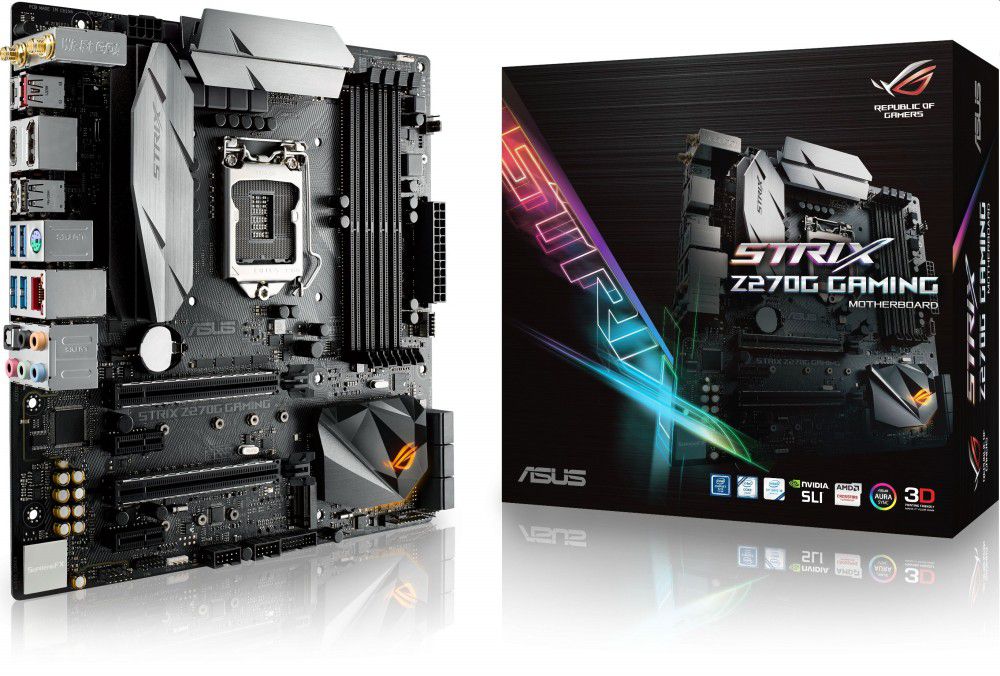 Eladó Már csak volt!!! Z270 alaplap s1151 Asus STRIX Z270G GAMING - olcsó, Új Eladó Már csak volt!!! - Miskolc ( Borsod-Abaúj-Zemplén ) fotó