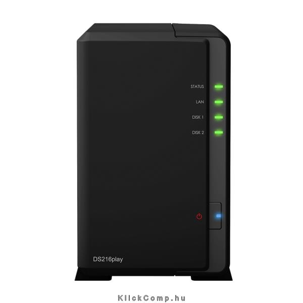Eladó Már csak volt!!! NAS 2 HDD hely Synology NAS DS216play - olcsó, Új Eladó Már csak volt!!! - Miskolc ( Borsod-Abaúj-Zemplén ) fotó