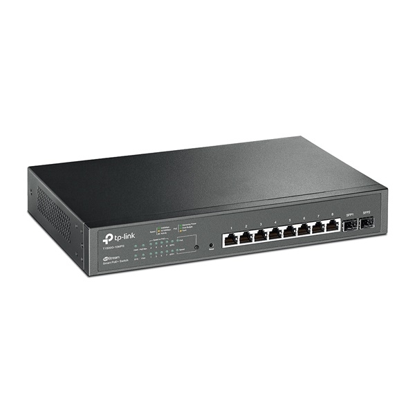 Eladó Már csak volt!!! 8 Port Switch TP-LINK JetStream 8-Port Gigabit Smart PoEPlus Switch 2 db SFP leh - olcsó, Új Eladó Már csak volt!!! - Miskolc ( Borsod-Abaúj-Zemplén ) fotó