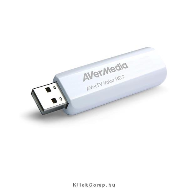 Eladó Már csak volt!!! Digtális TV Tuner Volar HD 2 TD110 (DVB-T, USB 2.0, Távirányító) AverMedia - olcsó, Új Eladó Már csak volt!!! - Miskolc ( Borsod-Abaúj-Zemplén ) fotó