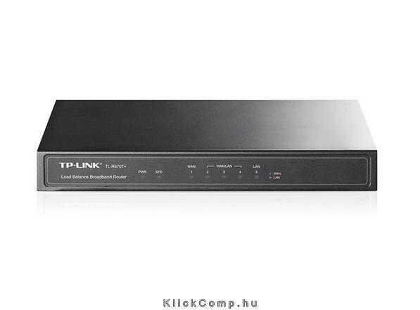 Eladó Már csak volt!!! Router TP-Link TL-R470TPlus Vezetékes 4 10 100Mbps WAN, 1 LAN - olcsó, Új Eladó Már csak volt!!! - Miskolc ( Borsod-Abaúj-Zemplén ) fotó