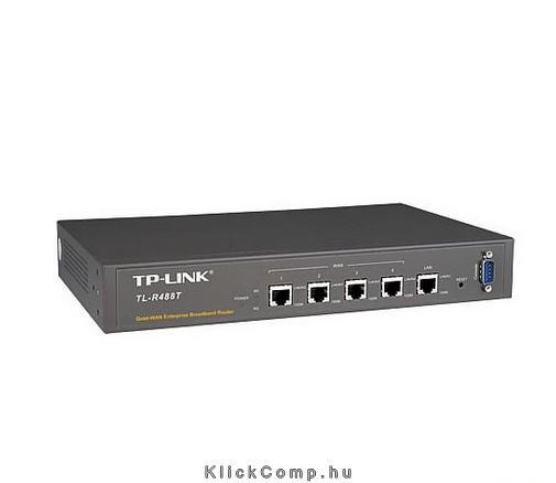 Eladó Már csak volt!!! TP-Link TL-R488T Vezetékes (1 10 100Mbps LAN, 4 WAN) ADSL Kábel router - olcsó, Új Eladó Már csak volt!!! - Miskolc ( Borsod-Abaúj-Zemplén ) fotó