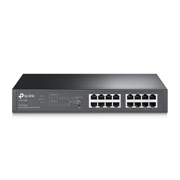 Eladó 16 Port Switch TP-LINK TL-SG1016PE 16 portos gigabites Easy Smart PoE switch 8 P - olcsó, Új Eladó - Miskolc ( Borsod-Abaúj-Zemplén ) fotó