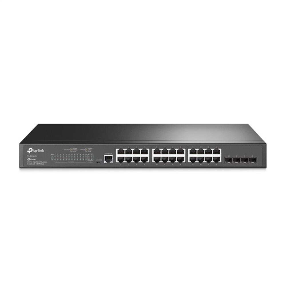 Eladó 24 Port Switch 10 100 1000Mbps TP-LINK TL-SG3428 JetStream 24-Port Gigabit L2 Ma - olcsó, Új Eladó - Miskolc ( Borsod-Abaúj-Zemplén ) fotó