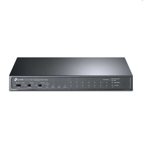 Eladó 11 Port Switch TP-LINK TL-SL1311MP 8-Port 10 100Mbps Plus 3-Port Gigabit Desktop - olcsó, Új Eladó - Miskolc ( Borsod-Abaúj-Zemplén ) fotó