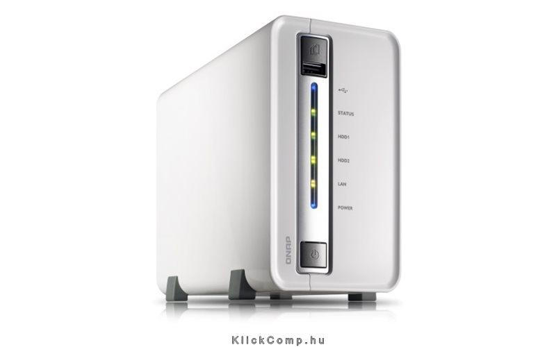 Eladó Már csak volt!!! QNAP TS-212-E (NAS, 2HDD hely, SATA, CPU: 1,2GHz, RAM: 256MB, 1x RJ-45, 1x USB2. - olcsó, Új Eladó Már csak volt!!! - Miskolc ( Borsod-Abaúj-Zemplén ) fotó