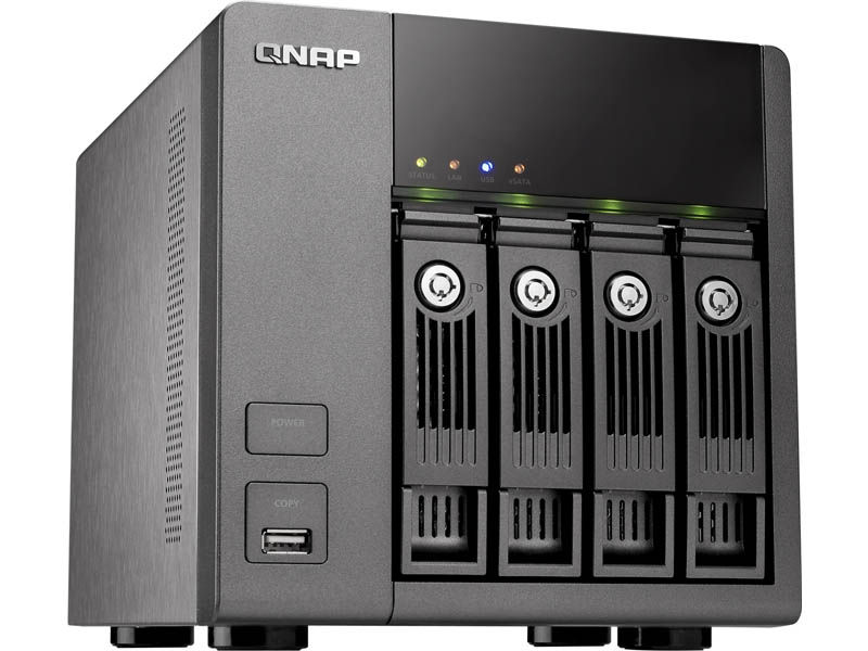 Eladó Már csak volt!!! QNAP TS-410 (NAS, 4 HDD hely, Olvasás: 67MB s, Írás: 25MB s, SATA, 2x RJ-45, 4xU - olcsó, Új Eladó Már csak volt!!! - Miskolc ( Borsod-Abaúj-Zemplén ) fotó