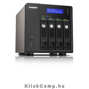 Eladó Már csak volt!!! QNAP TS-469 PRO (NAS, 4 HDD hely, Olv.: 221MB s, Írás: 212MB s, SATA, 2x RJ-45, - olcsó, Új Eladó Már csak volt!!! - Miskolc ( Borsod-Abaúj-Zemplén ) fotó