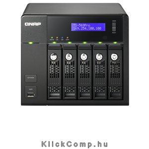 Eladó Már csak volt!!! QNAP TS-569 PRO (NAS, 5 HDD hely, Olv.:220MB s, Írás: 219MB s, SATA, 2x RJ-45, 5 - olcsó, Új Eladó Már csak volt!!! - Miskolc ( Borsod-Abaúj-Zemplén ) fotó
