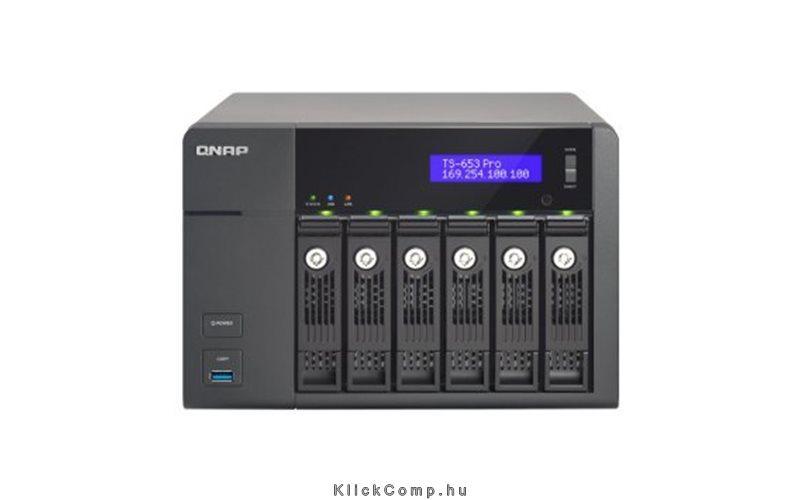 Eladó Már csak volt!!! NAS 6 db HDD SATA QNAP TS-653 PRO - olcsó, Új Eladó Már csak volt!!! - Miskolc ( Borsod-Abaúj-Zemplén ) fotó