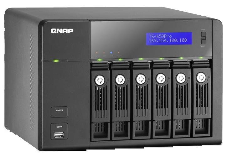 Eladó Már csak volt!!! QNAP TS-659 PROPlus (NAS, 6 HDD hely, Olvasás: 116MB s, Írás: 103MB s, SATA, 2x - olcsó, Új Eladó Már csak volt!!! - Miskolc ( Borsod-Abaúj-Zemplén ) fotó