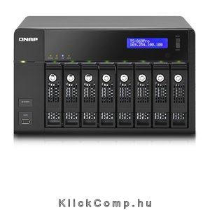 Eladó Már csak volt!!! QNAP TS-869 PRO (NAS, 8 HDD hely, Olv.:222MB s, Írás: 222MB s, SATA, 2x RJ-45, 5 - olcsó, Új Eladó Már csak volt!!! - Miskolc ( Borsod-Abaúj-Zemplén ) fotó
