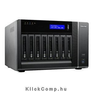 Eladó Már csak volt!!! QNAP TS-879 PRO (NAS, 8 HDD hely, Olv.: 1709MB s, Írás: 1345MB s (10Gb-el), SATA - olcsó, Új Eladó Már csak volt!!! - Miskolc ( Borsod-Abaúj-Zemplén ) fotó