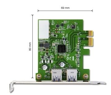 Eladó Már csak volt!!! USB3.0 bővítő kártya PCI Express 2.0 - olcsó, Új Eladó Már csak volt!!! - Miskolc ( Borsod-Abaúj-Zemplén ) fotó