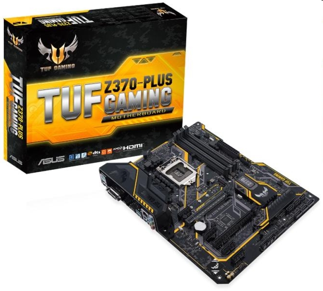 Eladó Már csak volt!!! Alaplap Z370 LGA1151 ASUS TUF Z370-PLUS GAMING - olcsó, Új Eladó Már csak volt!!! - Miskolc ( Borsod-Abaúj-Zemplén ) fotó
