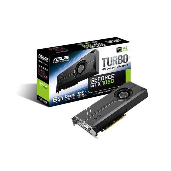 Eladó Már csak volt!!! VGA GTX1060 ASUS videokártya nVidia TURBO-GTX1060-6G - olcsó, Új Eladó Már csak volt!!! - Miskolc ( Borsod-Abaúj-Zemplén ) fotó