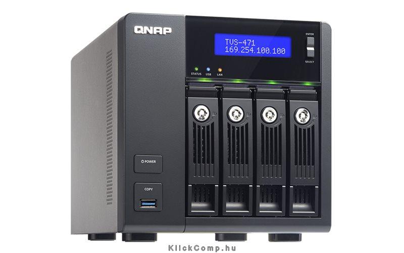 Eladó Már csak volt!!! NAS 4 HDD hely SATA QNAP TVS-471-i3-4G - olcsó, Új Eladó Már csak volt!!! - Miskolc ( Borsod-Abaúj-Zemplén ) fotó