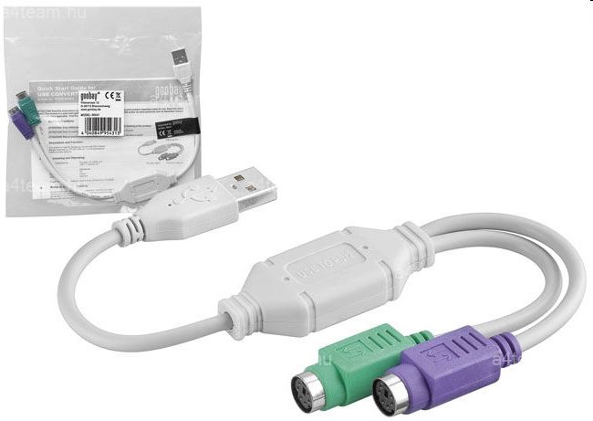 Eladó Már csak volt!!! USB PS 2 Átalakító USB 2.0 (Male) - 2x PS 2 (Female) V2 - olcsó, Új Eladó Már csak volt!!! - Miskolc ( Borsod-Abaúj-Zemplén ) fotó