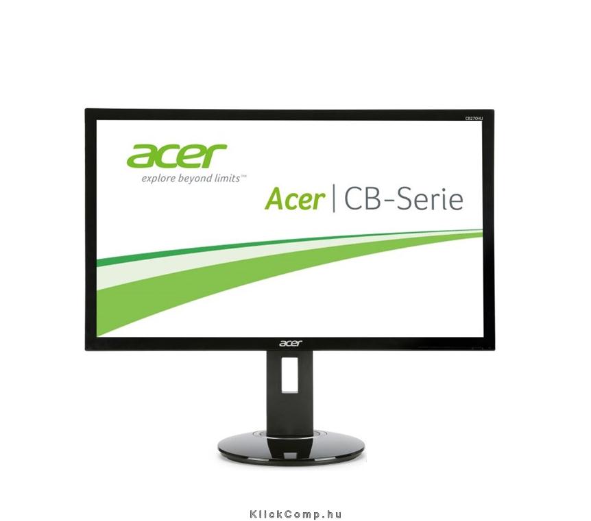 Eladó Már csak volt!!! Monitor 27" IPS LED DVI HDMI DisplayPort multimédiás Acer CB270HUbmidpr - olcsó, Új Eladó Már csak volt!!! - Miskolc ( Borsod-Abaúj-Zemplén ) fotó