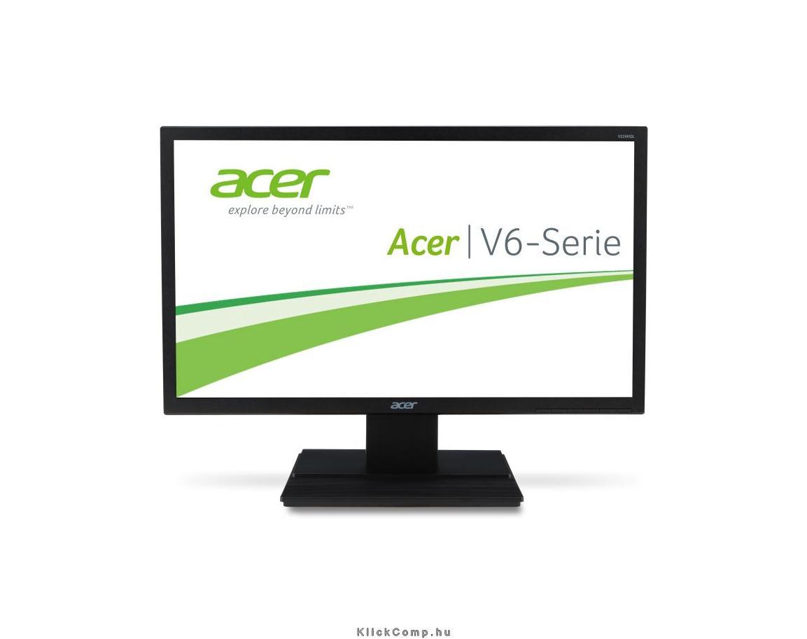 Eladó Már csak volt!!! Monitor 21,5" LED DVI multimédiás Acer V226HQLbmd - olcsó, Új Eladó Már csak volt!!! - Miskolc ( Borsod-Abaúj-Zemplén ) fotó