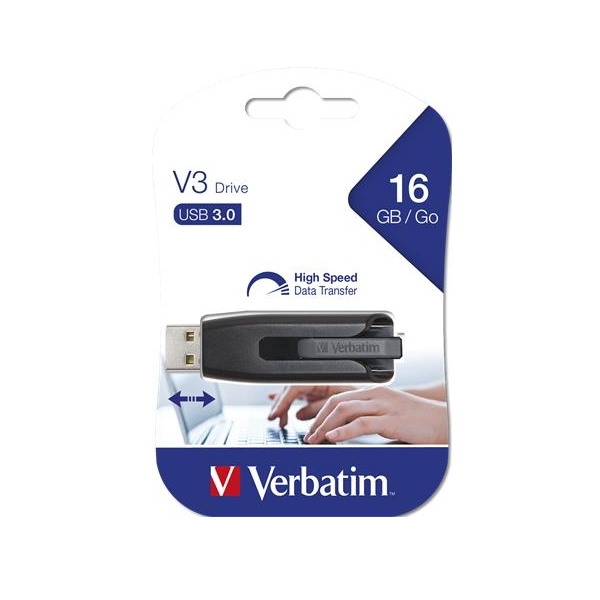 Eladó Már csak volt!!! 16GB Pendrive USB 3.0 Verbatim V3 - olcsó, Új Eladó Már csak volt!!! - Miskolc ( Borsod-Abaúj-Zemplén ) fotó