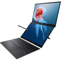 Asus ZenBook Duo laptop 14" 2880x1800 OLED Cu7-255H 32GB 1TB  Windows 11