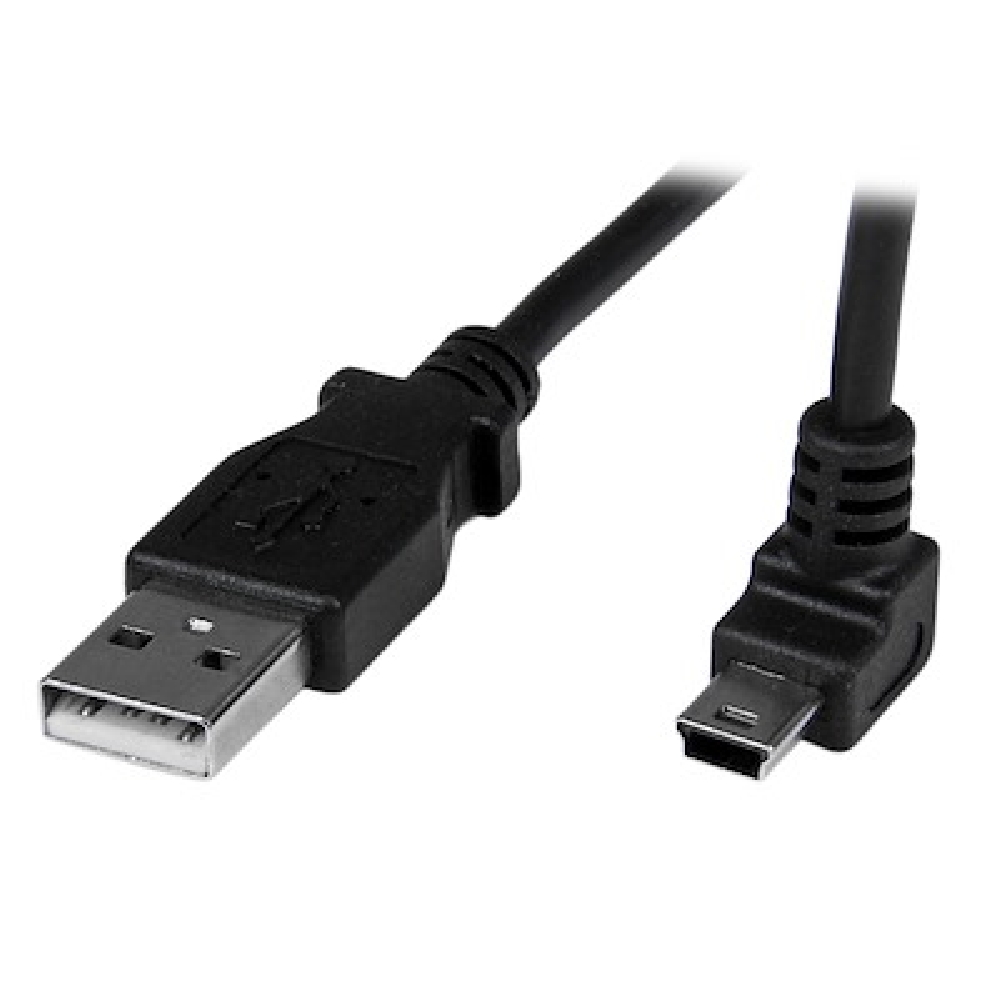 Eladó USB kábel 1m USB2.0 A-mini B  90fokos apa apa - olcsó, Új Eladó - Miskolc ( Borsod-Abaúj-Zemplén ) fotó