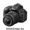 Eladó Már csak volt!!! Digitális tükörreflexes fényképezőgép Nikon D5200 Plus 18-55 VR kit fekete - olcsó, Új Eladó Már csak volt!!! - Miskolc ( Borsod-Abaúj-Zemplén ) fotó 1