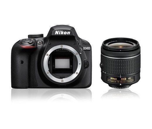 Eladó Már csak volt!!! Nikon D3400 Plus AF-P 18–55VR fekete digitális tükörreflexes fényképezőgép kit - olcsó, Új Eladó Már csak volt!!! - Miskolc ( Borsod-Abaúj-Zemplén ) fotó