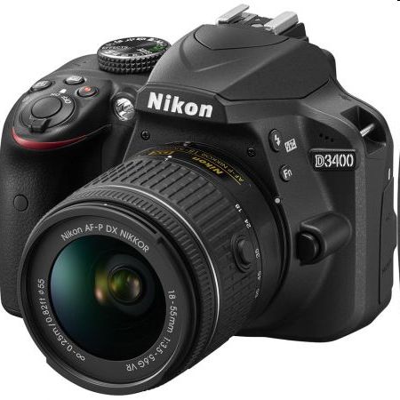 Eladó Már csak volt!!! Digitális tükörreflexes fényképezőgép kit Nikon D3400 Plus AF-P 18–55VR Plus AF- - olcsó, Új Eladó Már csak volt!!! - Miskolc ( Borsod-Abaúj-Zemplén ) fotó